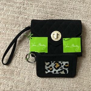Vera Bradly Wrislet & Zip ID Case